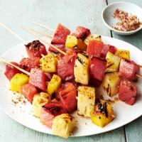 Grilled Fruit Skewers with Chili and Lime image