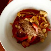 Aussie Beef and Peppers with Gnocchi_image