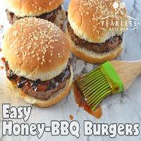 Easy Honey-BBQ Burgers_image