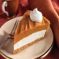 Creamy Two-Layer Pumpkin Pie_image
