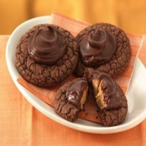 Peanut butter brownie cookies_image