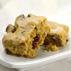 Sweet Potato Biscuit Bars with Pineapple Glaze_image