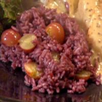Red Wine Rice with Grapes_image