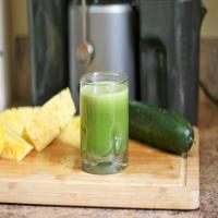 Fresh Pineapple-Cucumber Juice image