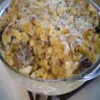Layered Mac 'n Cheese With Ground Beef_image