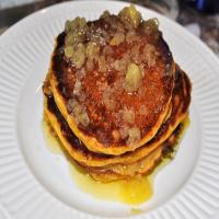 Pumpkin Ginger Pancakes With Ginger Butter_image