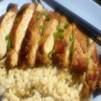 Teriyaki Chicken With Ginger Chive Rice image