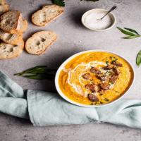 Pumpkin and Cauliflower Soup with Ginger_image
