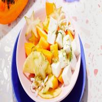 Tropical fruit salad coconut jelly_image