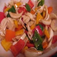 Asian Roasted Onions and Peppers image