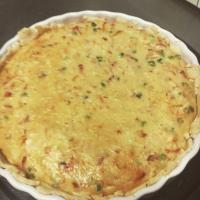 Swiss and Crab Quiche image