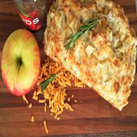 Apple, Cheddar, and Rosemary Beer Bread image
