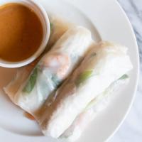 Homemade Vietnamese Peanut Sauce for Dipping Spring Rolls_image