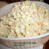 Creamy Cucumber Mac Salad_image