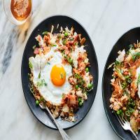 Crispy Fried Rice With Bacon and Cabbage_image