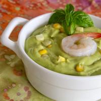 Cool Avocado-Corn Soup Recipe image