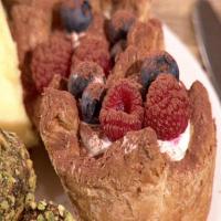 Raspberry and Blueberry Almond Tart_image