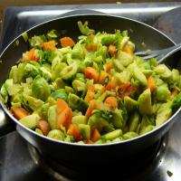 Brussels Sprouts and Carrots_image