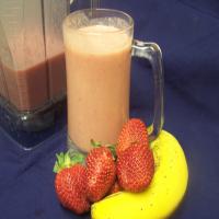 Peanut Butter-Berry Smoothie image
