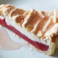 Raspberry Rose meringue pie image