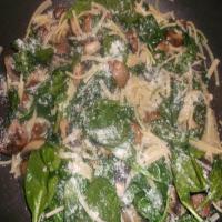 Spinach Portobello Linguini_image