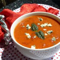 Cream of Tomato Gorgonzola Soup image