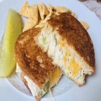 Parmesan Crusted Spicy Tuna Melt image