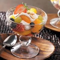Fruit & Cream Layered Salad_image