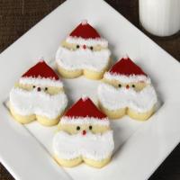 Santa Heart Cookies Recipe - (4.4/5) image