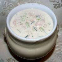 Buttermilk and Shrimp Soup image