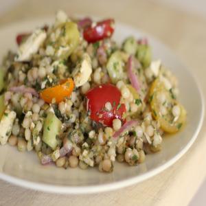 Heirloom Tomato Salad with Pearl Couscous_image