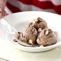 Malt chocolate ice cream_image