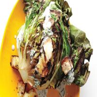 Grilled Butter Lettuce with Creamy Dressing image