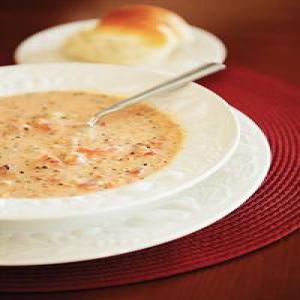 Tomato Basil Parmesan Soup in the SlowCooker Recipe - (4.5/5) image
