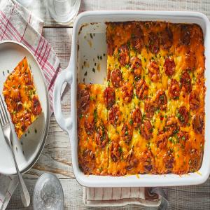 Hash Brown Casserole with Hillshire Farm® Smoked Sausage_image