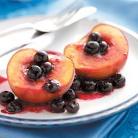 Grilled Peaches and Berries_image