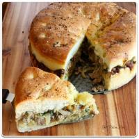 Stuffed Focaccia Bread With Sausage and Onions Recipe - (4.6/5)_image
