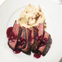 Pan-Seared Strip Steak with Red-Wine Pan Sauce and Pink-Peppercorn Butter Recipe - (4.4/5)_image