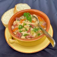 Instant Pot® White Bean Soup with Prosciutto image
