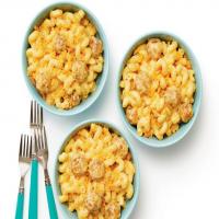 Mac & Cheese with Sausage Meatballs_image