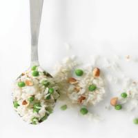 Rice Pilaf with Peas and Almonds_image