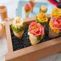 Rose Cupcake Cones_image