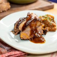 Sunny's Easy BBQ Braised Brisket with Sweet Potato and Carrot Mash_image