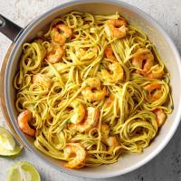 Curry Shrimp Linguine image