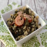 Collard Greens & Rice or Lentils image