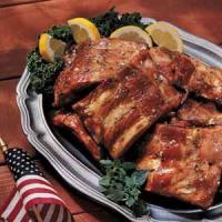 Honey Barbecued Spareribs image