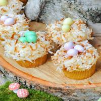 Coconut Nest Cupcakes_image
