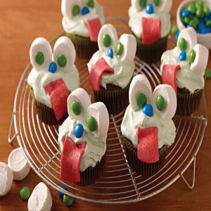 'Slime-Filled' Monster Cupcakes image