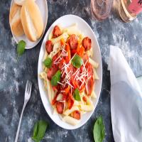 Sausage, Penne, and Peppers image