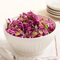 Red Coleslaw With Grapes_image